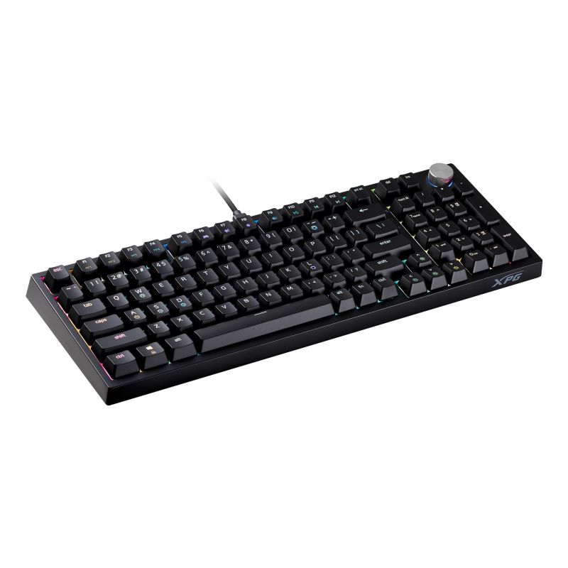 5. XPG SORCERER klawiatura Gaming USB QWERTY US English Czarny