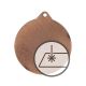 3. Medal z grawerem na laminacie
