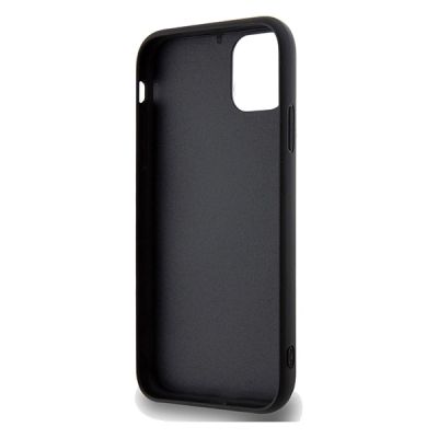 7. Etui Guess Sequin Script Metal na iPhone 11 / Xr - czarne