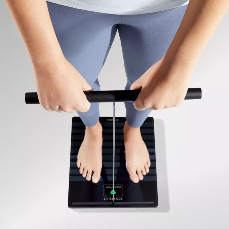 2. Waga łazienkowa Withings Body Scan - badevagte - czarna