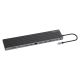 Stacja dokująca CONCEPTRONIC 14-1 USB-C->2xHDMI/DP/2xUSB-C/+ 18cm bk