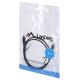 4. Kabel Lanberg CA-CMCM-10CU-0010-BK (USB typu C - USB typu C ; 1m; kolor czarny)