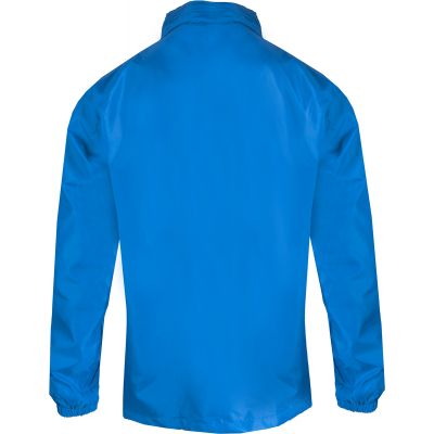 Kurtka piłkarska Joma Iris Junior w jednolitym, niebieskim kolorze