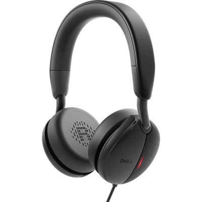 2. DELL WH5024 Zestaw słuchawkowy Przewodowa Opaska na głowę Połączenia/muzyka USB Type-C Czarny