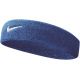 2. Opaska na głowę Nike Swoosh niebieska U NN07402