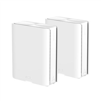 9. ASUS ZenWiFi BQ16 Trójpasmowy (2,4 GHz / 5 GHz / 6 GHz) Wi-Fi 7 (802.11be) Biały 3 Wewnętrzne