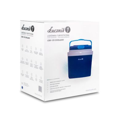 2. Lodówka turystyczna samochodowa Łucznik CBX-33 Cool&Go XL 33L 12V/220-240V