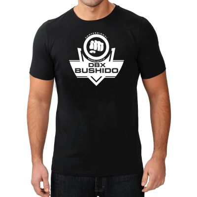 14. CLASSIC BRAND WHITE T-Shirt KOSZULKA BAWEŁNIANA DBX BUSHIDO  KT10-M