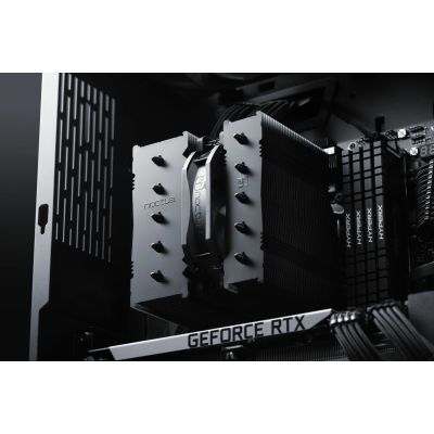 4. Noctua NH-D12L Procesor Chłodnica powietrza 12 cm Aluminium, Czarny 1 szt.