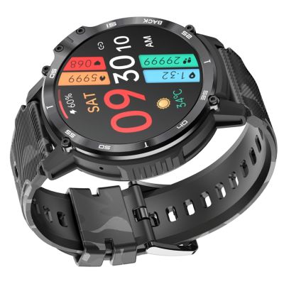 3. Smartwatch Męski RUBICON RNCF08 Black/Moro SMARUB232