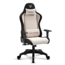Fotel SENSE7 Spellcaster FUKU materiałowy czarno-beżowy