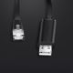 8. Ugreen kabel konsolowy przejściówka USB - Ethernet RJ45 1,5m czarny (CM204)