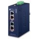 4. PLANET IPOE-270-12V przełącznik sieciowy Obsługa PoE Niebieski