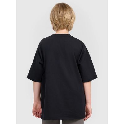 2. T-shirt oversize z nadrukiem chłopięcy 4F 4FJRAW25TTSHM3062-20S
