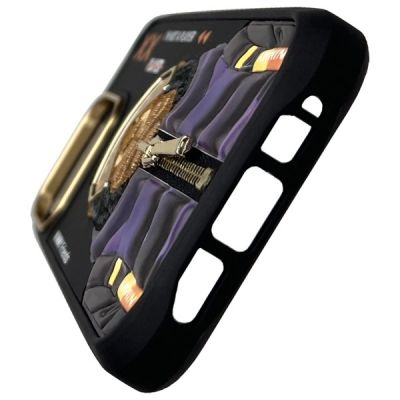6. Etui Nimmy Cool&Cute 2.0 Monkey na iPhone 16 Pro - czarne