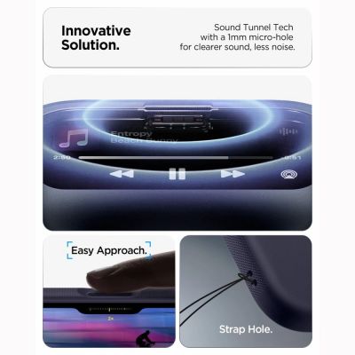 9. Etui Spigen Nano Pop MagSafe na iPhone 18 Pro Max / 17 Pro Max - niebieskie