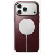 2. Nomad Modern Leather Case pokrowiec na telefon komórkowy 17,5 cm (6.9") Bordowy