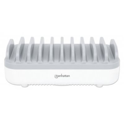3. MANHATTAN 10-PORTOWA STACJA ŁADUJĄCA USB 120W 3X U