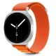 2. Pasek Tech-Protect Nylon Stripe na Samsung Galaxy Watch 40 / 44 / 46 mm - pomarańczowy