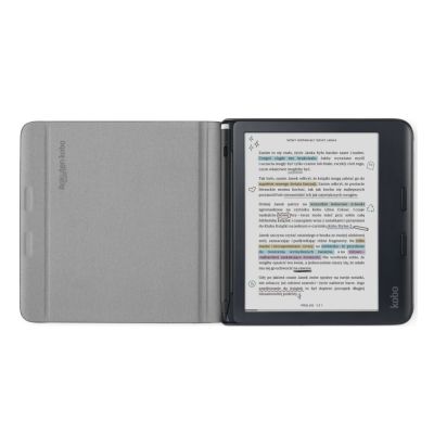 2. Etui Kobo Libra Colour Notebook SleepCover Case Black