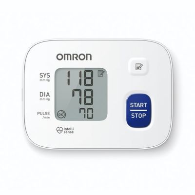 4. Ciśnieniomierz nadgarstkowy Omron RS1 HEM-6160-E