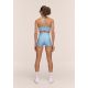 4. Legginsy treningowe damskie CASALL Ultra High Waist Hot Pant kolor niebieski
