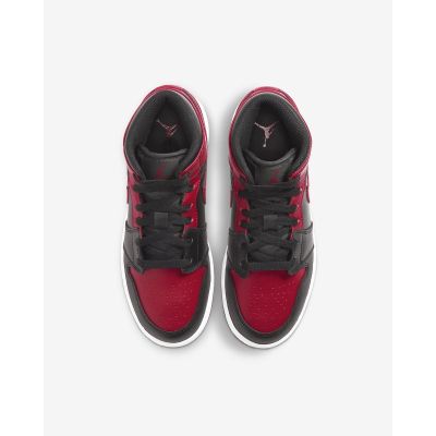 4. Buty Air Jordan 1 Mid Banned GS retro - 554725-074