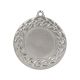 6. Medal srebrny z miejscem na emblemat 25 mm - medal stalowy