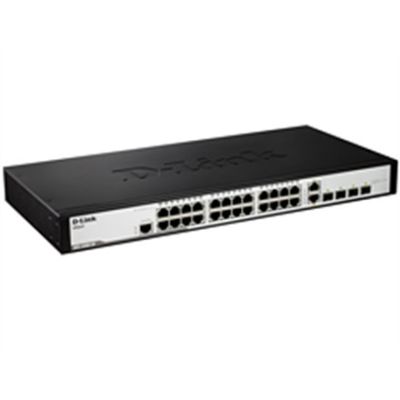 3. Switch D-Link DGS-1210-28/E 24 10/100/1000 Black