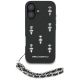 2. Etui Karl Lagerfeld Saffiano Crystals w/Chain na iPhone 16 - czarne