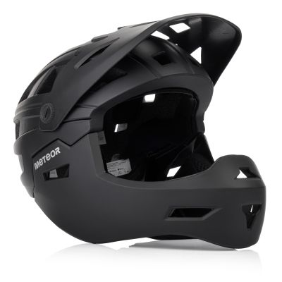 4. Kask rowerowy full-face Meteor Hydra S 51-55 cm czarny