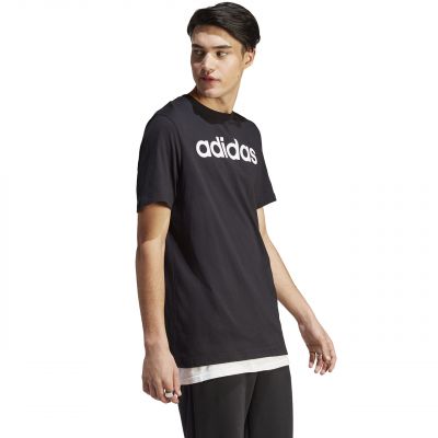 5. Koszulka adidas Essentials Single Jersey Linear Embroidered Logo Tee M IC9274
