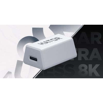 15. HATOR Quasar 3 Ultra 8K Wireless myszka Gaming Oburęczny RF Wireless + Bluetooth + USB Type-A Optyczny 30000 DPI