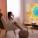 25. Projektor multimedialny Yaber K300s laserowy RGB FullHD 1080p z głośnikami JBL - czarny