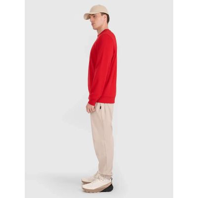 4. Bluza dresowa nierozpinana bez kaptura męska 4F 4FWMM00TSWSM1767-062S