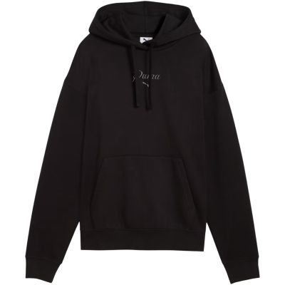 2. Bluza damska Puma ESS Script Comfort Hoodie czarna 694136 01