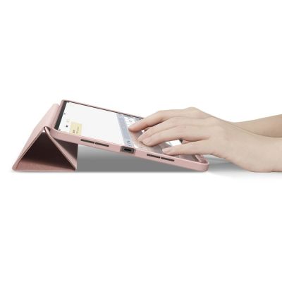 11. Etui Spigen Urban Fit na iPad Pro 11" 5 / 6 / 2024-2025 - różowe