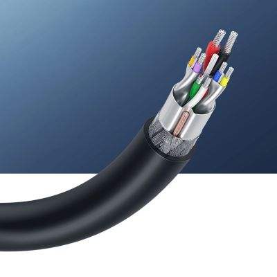 15. Kabel Ugreen US128 90576 USB-A 3.0 / USB-A 3.0 5Gb/s 3m - czarny