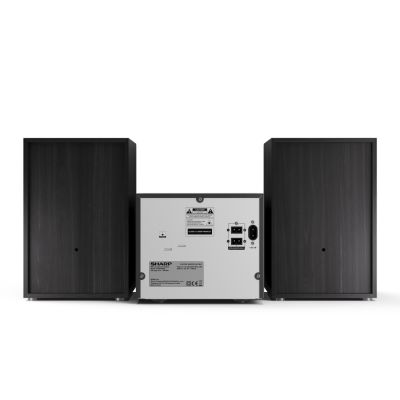 7. Sharp XL-B512(BK) Mikrosystem Hi-Fi, CD/FM/USB/Bluetooth v5.0, 45W, czarny Sharp | Mikrosystem Hi-Fi | XL-B512(BK) | Gniazdo USB | Wejście AUX | Łączność Bluetooth | Odtwarzacz CD | Czarny | Radio FM | Połączenie bezprzewodowe