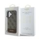 8. Etui Guess 4G Bottom Stripe na iPhone 16 Plus 6.7" - brązowe