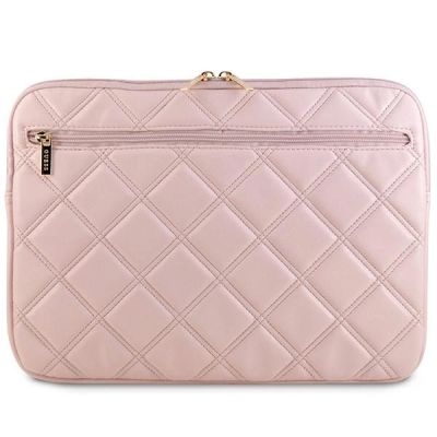 3. Pokrowiec Guess Quilted 4G na laptopa 14" - różowy