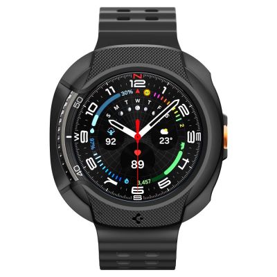 3. Etui Spigen Liquid Air na Samsung Galaxy Watch 8 Classic 46 mm - czarne