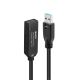 2. Lindy 43376 kabel USB USB 3.2 Gen 1 (3.1 Gen 1) 10 m USB A USB C Czarny