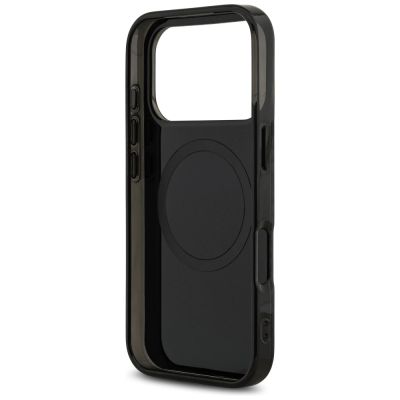 7. Etui Mercedes AMG IML Double Layer Rhombs MagSafe na iPhone 18 Pro / 17 Pro - czarno-czerwone