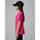 5. T-shirt regular gładki dziewczęcy 4F 4FJRSS26TTSHF3554-12S