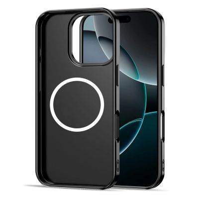 4. Etui Tech-Protect Lamano MagSafe na iPhone 16 Pro Max - brązowo-fioletowe