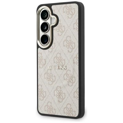 10. Etui Guess 4G Embossed Ring MagSafe na Samsung Galaxy S26 - różowe