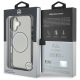 8. Etui Mercedes Printed logo MagSafe na iPhone 16 - przezroczysty