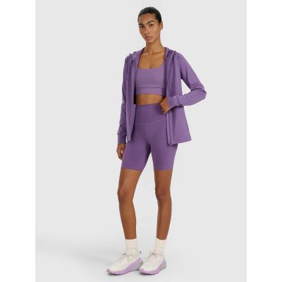 3. Legginsy kolarki treningowe damskie 4F 4FWAW25TFSTF051-53S