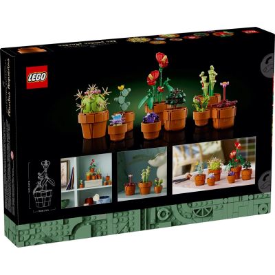2. LEGO Icons 10329 - Małe roślinki